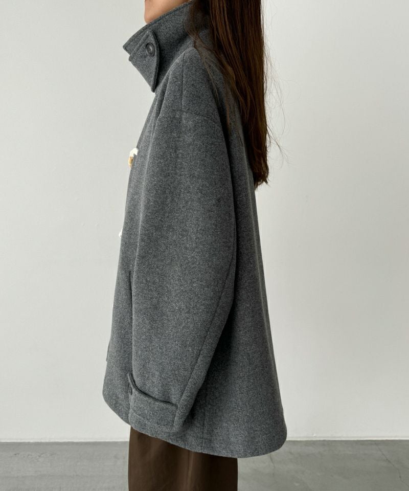 タイムセール35%OFF】El marダッフルハーフコート | CANAL JEAN