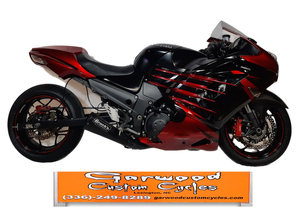 2014 Kawasaki ZX14 Color: Red/Black Mileage: 12,177 VIN: 015678