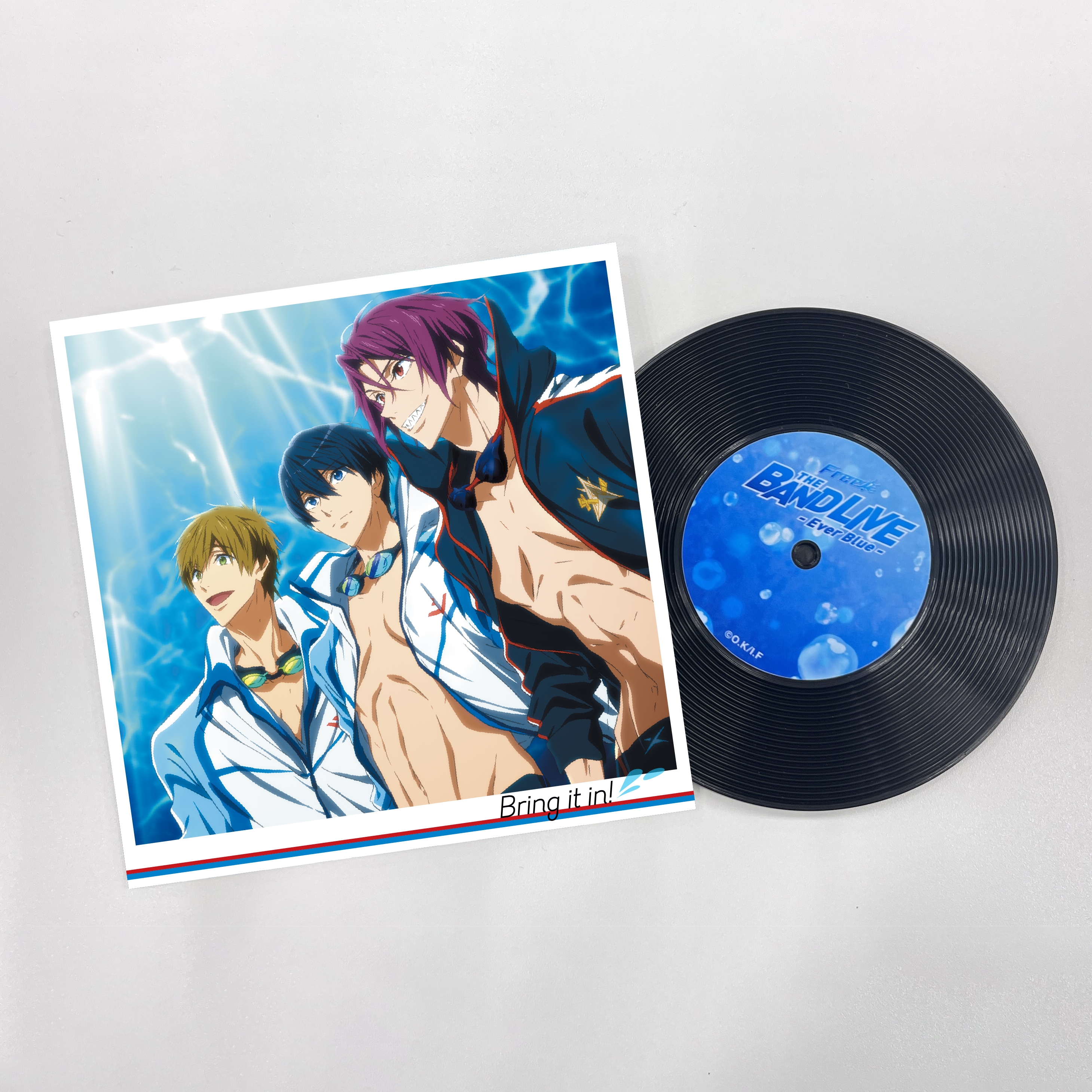 クリアうちわ／椎名 旭(Free! 10th Anniversary ‐Memories of Summer