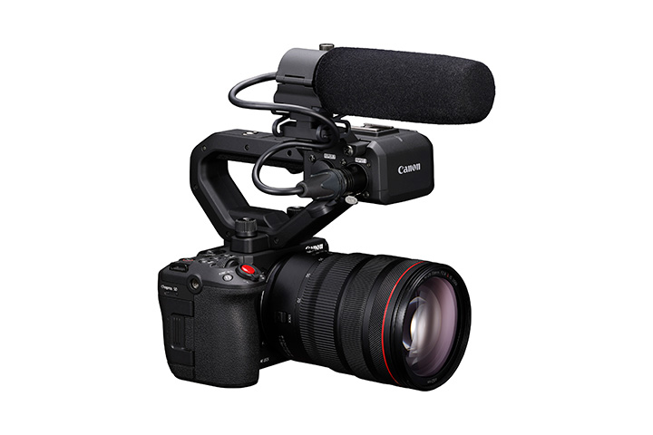 特長 EOS C50 信頼性・汎用性に優れたボディデザイン：映画製作機器