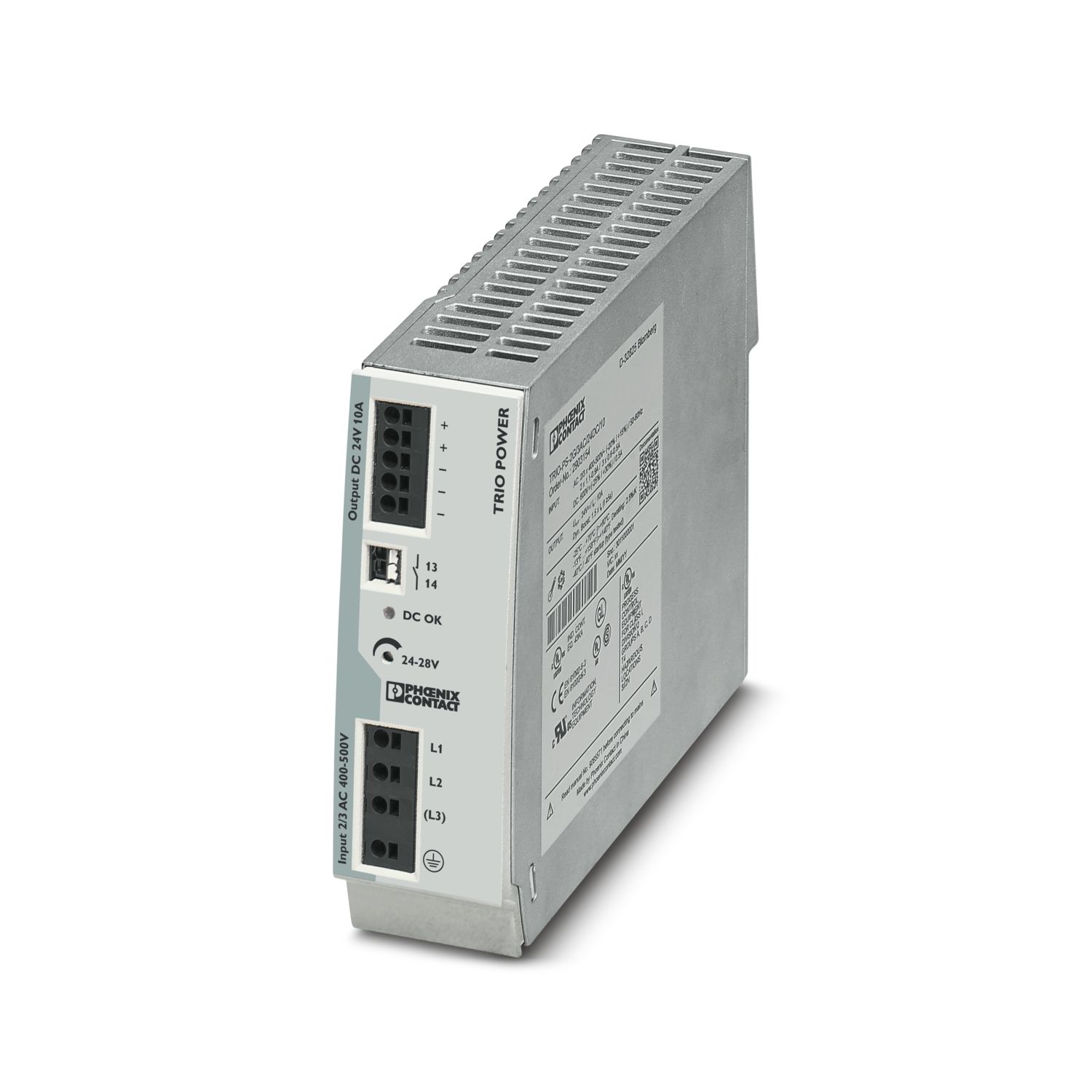 TRIO-PS-2G/3AC/24DC/10 - Power supply - 2903154 | Phoenix Contact