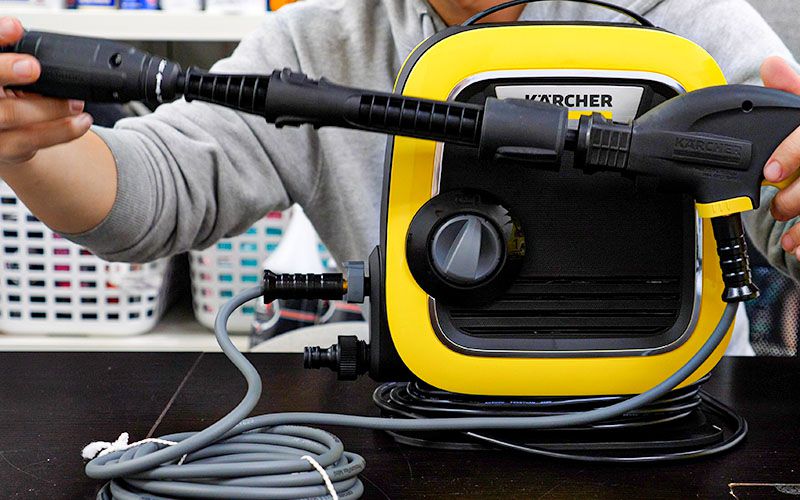 ケルヒャー史上最もコンパクトな高圧洗浄機「K MINI」で洗車をしてみた