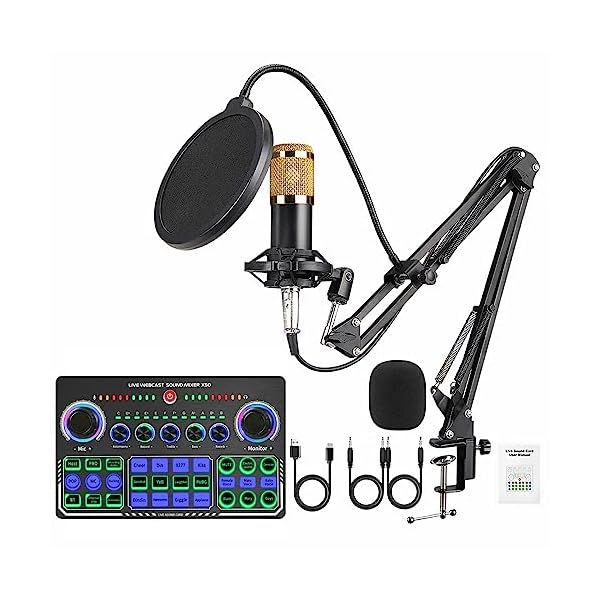 Zoom V3 マイクミキサーセット マイク、スタンド、配線付き Zoom V3