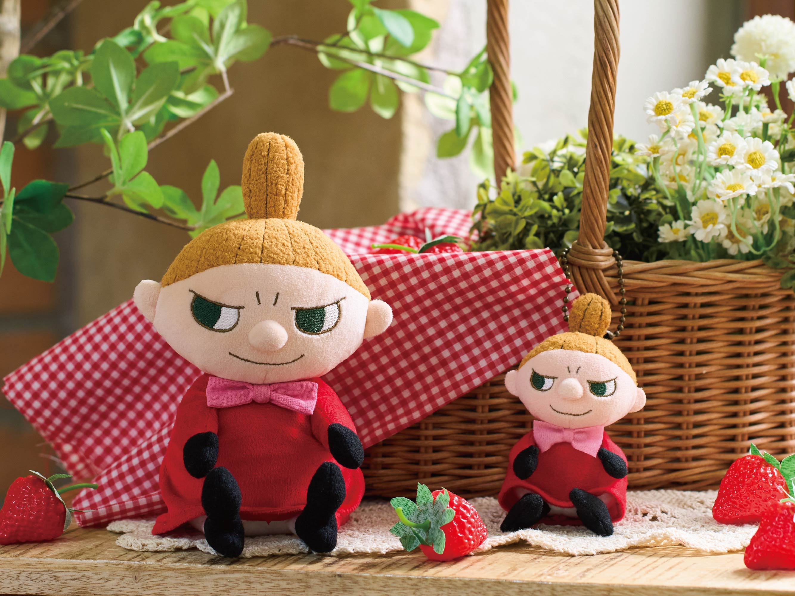 いちごのようなリトルミイがボールチェーンマスコットになって新登場