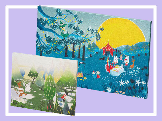 ムーミンの絵本の世界が楽しめる♪キャンバスパズル | ムーミン公式サイト