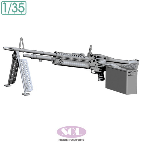 1/35] MM961 M60 Machine Gun - SOLMODEL