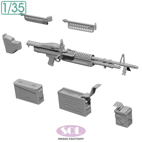 1/35] MM961 M60 Machine Gun - SOLMODEL