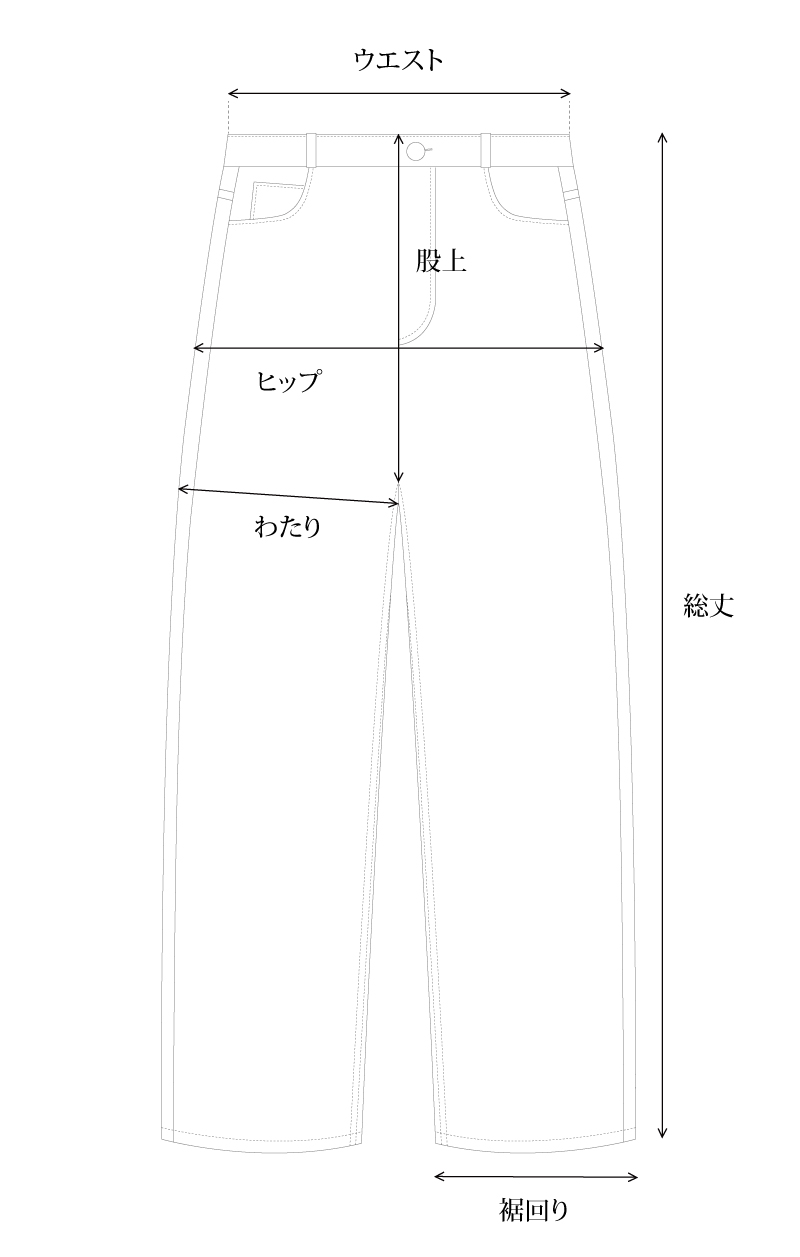 loom indigo jeans | OHOTORO