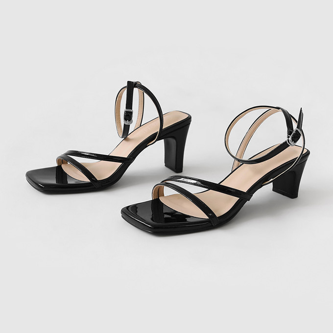 SAPPUN KOREA - Heinz Strap Sandal Heels (5/7cm)
