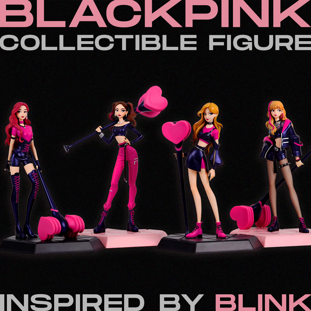 Signed BLACKPINK FIGURE 💝 Lucky Draw Event2021.11.11 - 2021.12.18