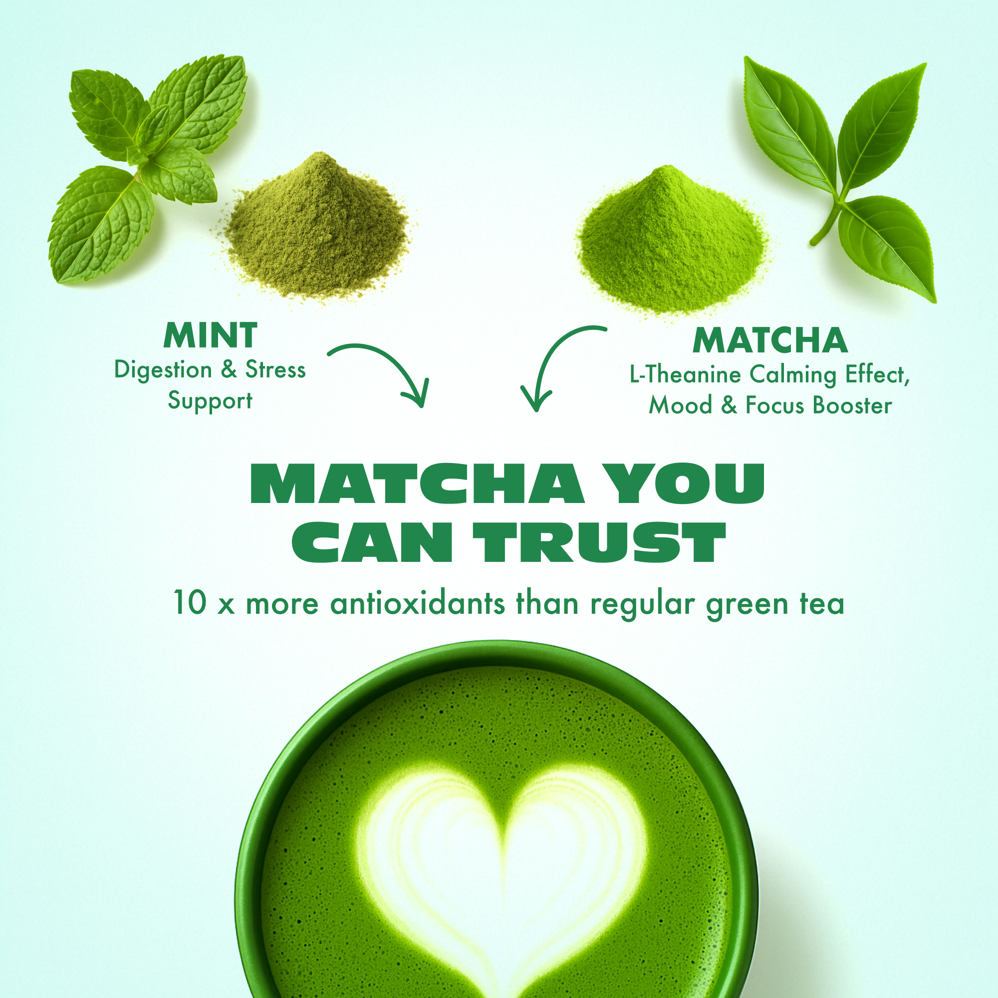 Magic Mint Decaf Matcha