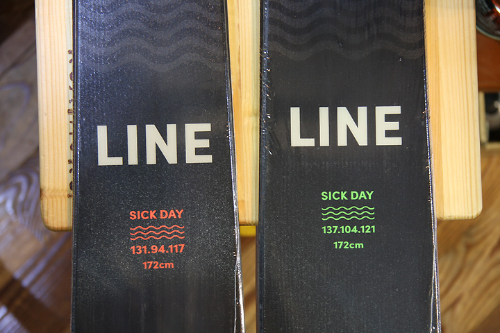 ライン シックデイ104＆94 | カラファテ