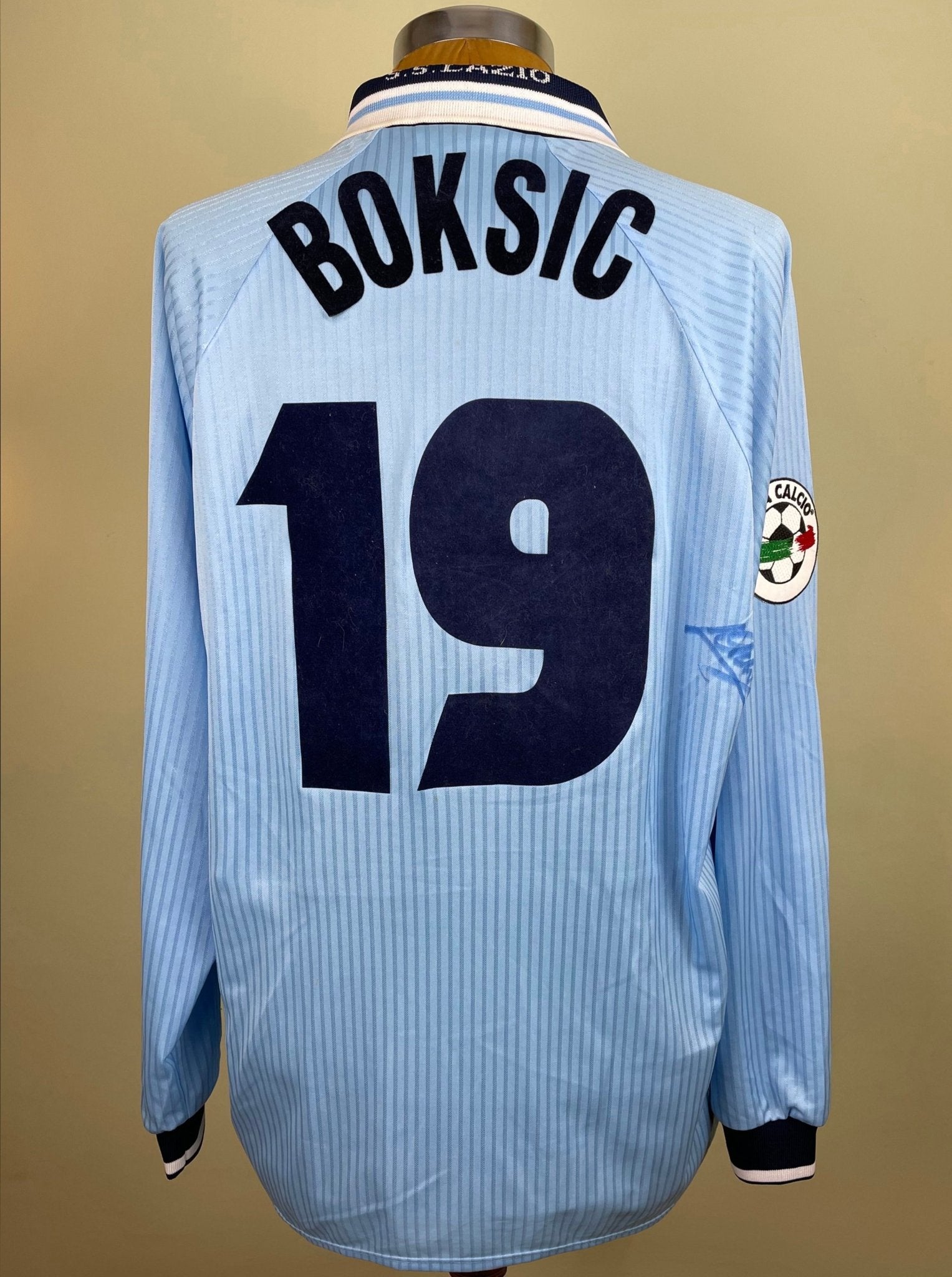 Lazio 1997/98 Home – Match-Worn Shirt – Alen Bokšić – Umbro