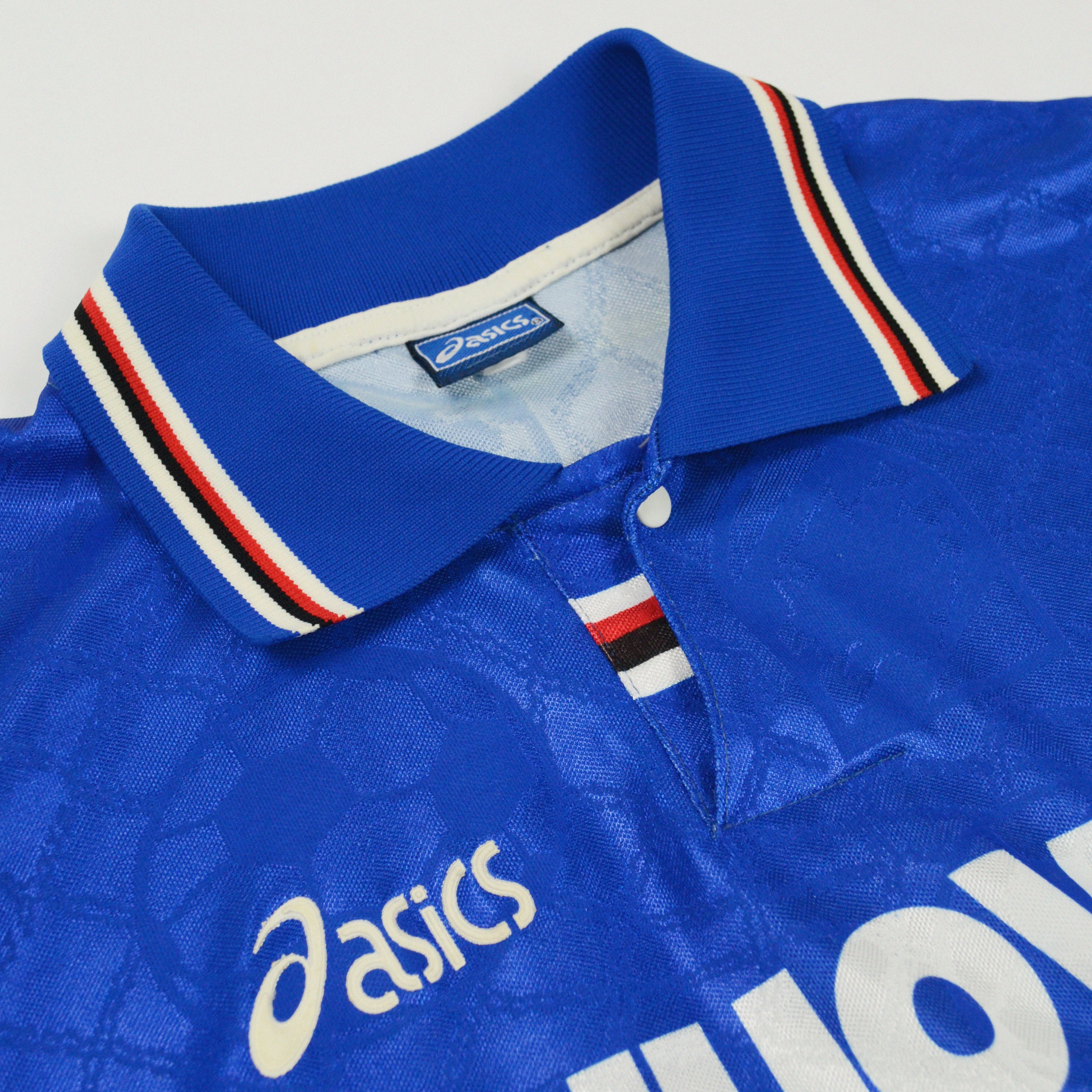 1995-96 Asics Sampdoria Home Shirt L – Calcio Vintage