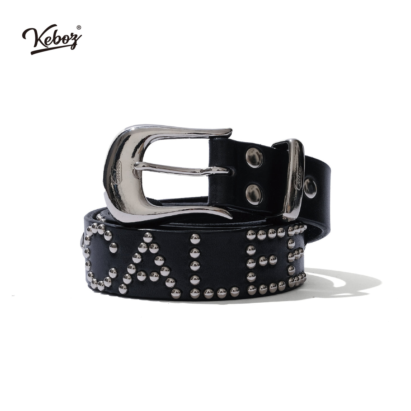 CALEE × KEBOZ STUDS LEATHER BELT – CALEE ONLINE STORE