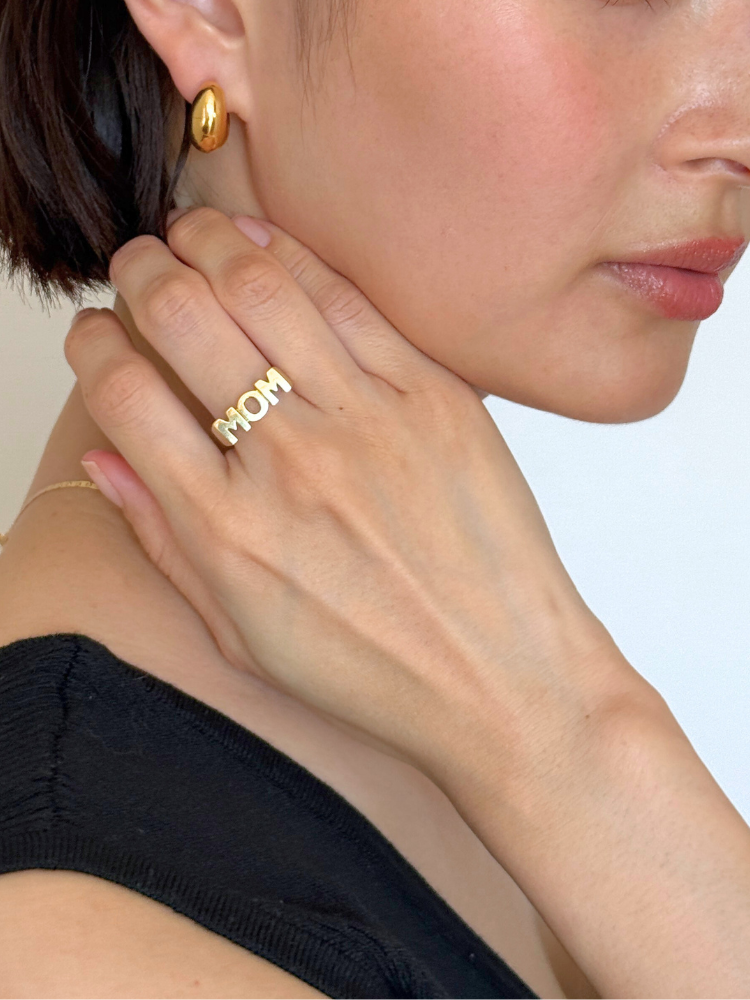 MARIA BLACK マリアブラック MOM RING Gold マムリング ゴールド – CALIDA