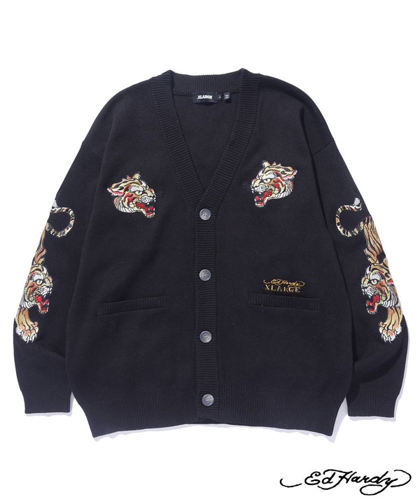 XLARGE×ED HARDY KNIT CARDIGAN – calif（カリフ）公式サイト