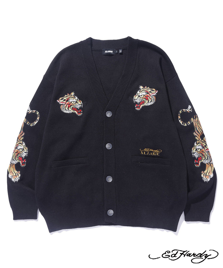 XLARGE×ED HARDY KNIT CARDIGAN – calif（カリフ）公式サイト