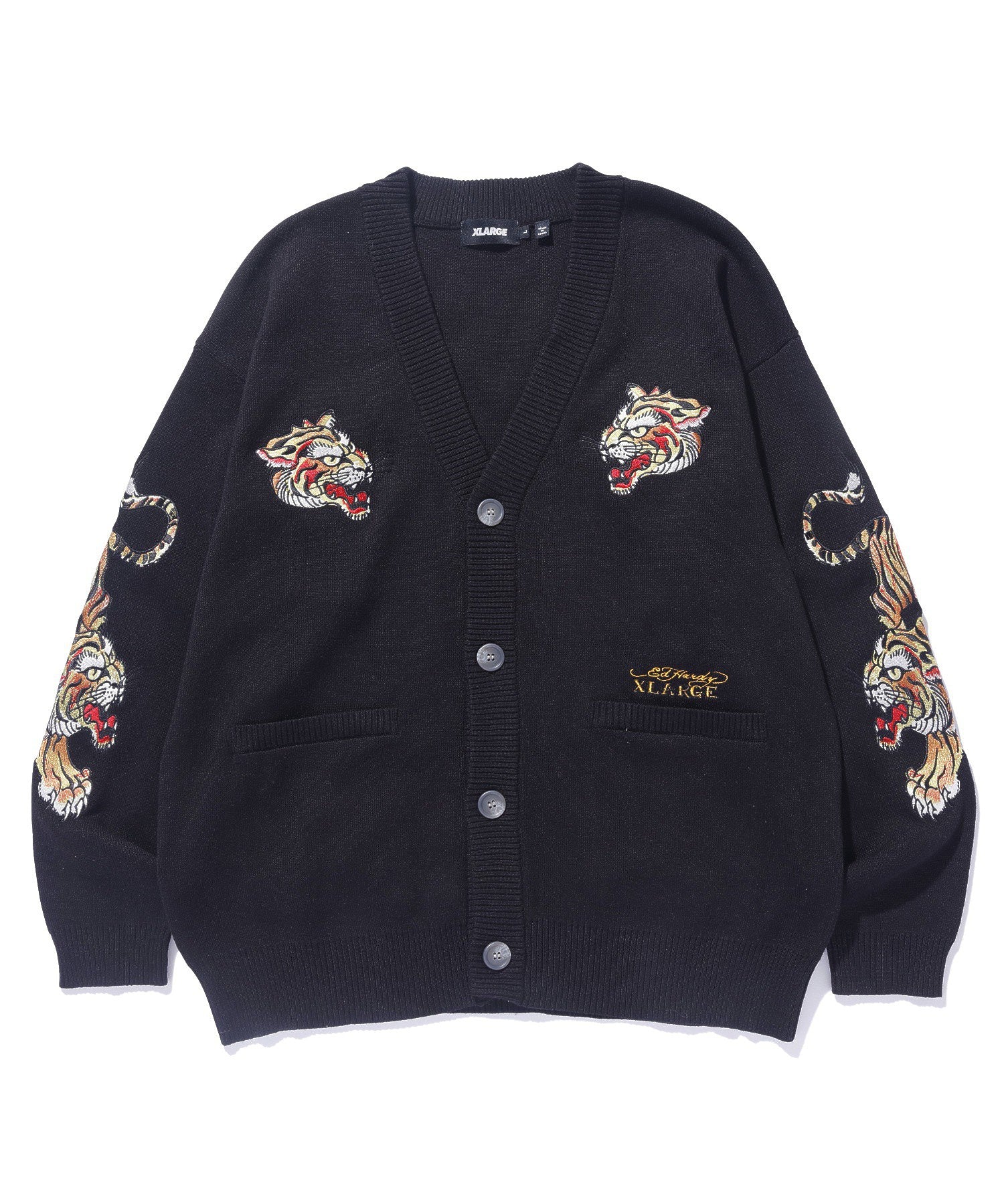 XLARGE×ED HARDY KNIT CARDIGAN – calif（カリフ）公式サイト