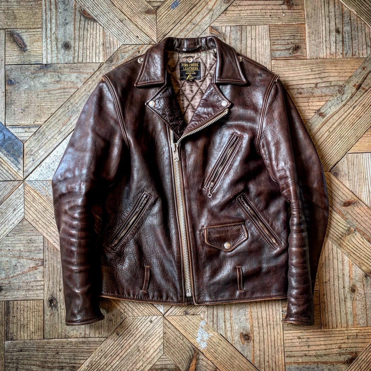 FINE CREEK LEATHERS【Leon / レオン】(Custom)(BROWN)3月末～4月末
