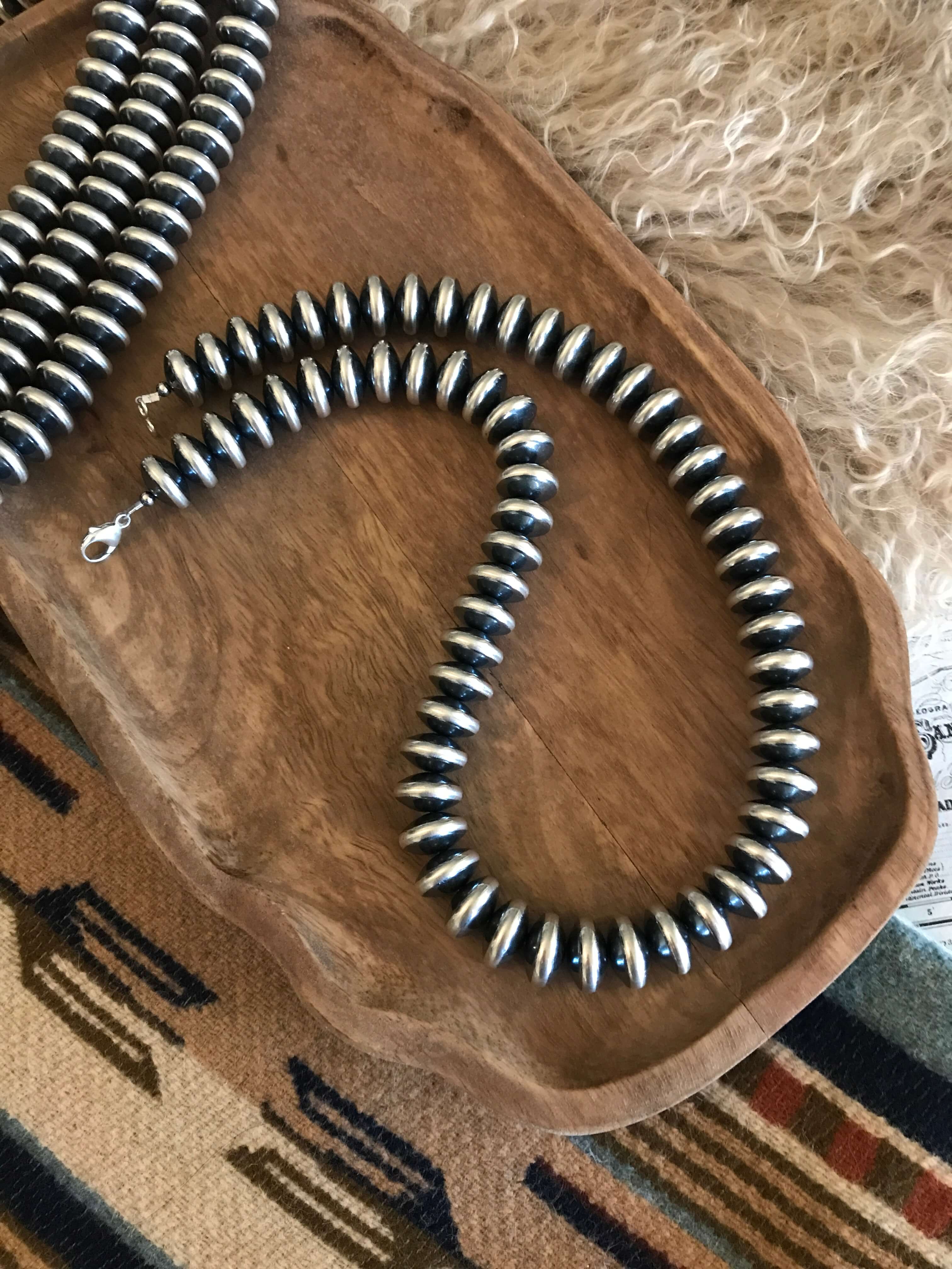 The Texas 16mm Saucer Pearl Necklace – Calli Co. Silver