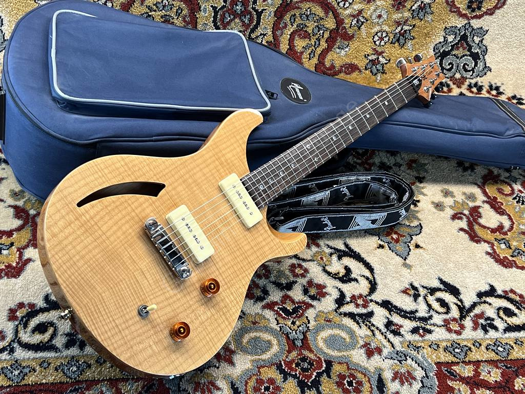 2008 PRS - SE Custom 22 - Semi Hollow, P-90 - ID 3941 - captain