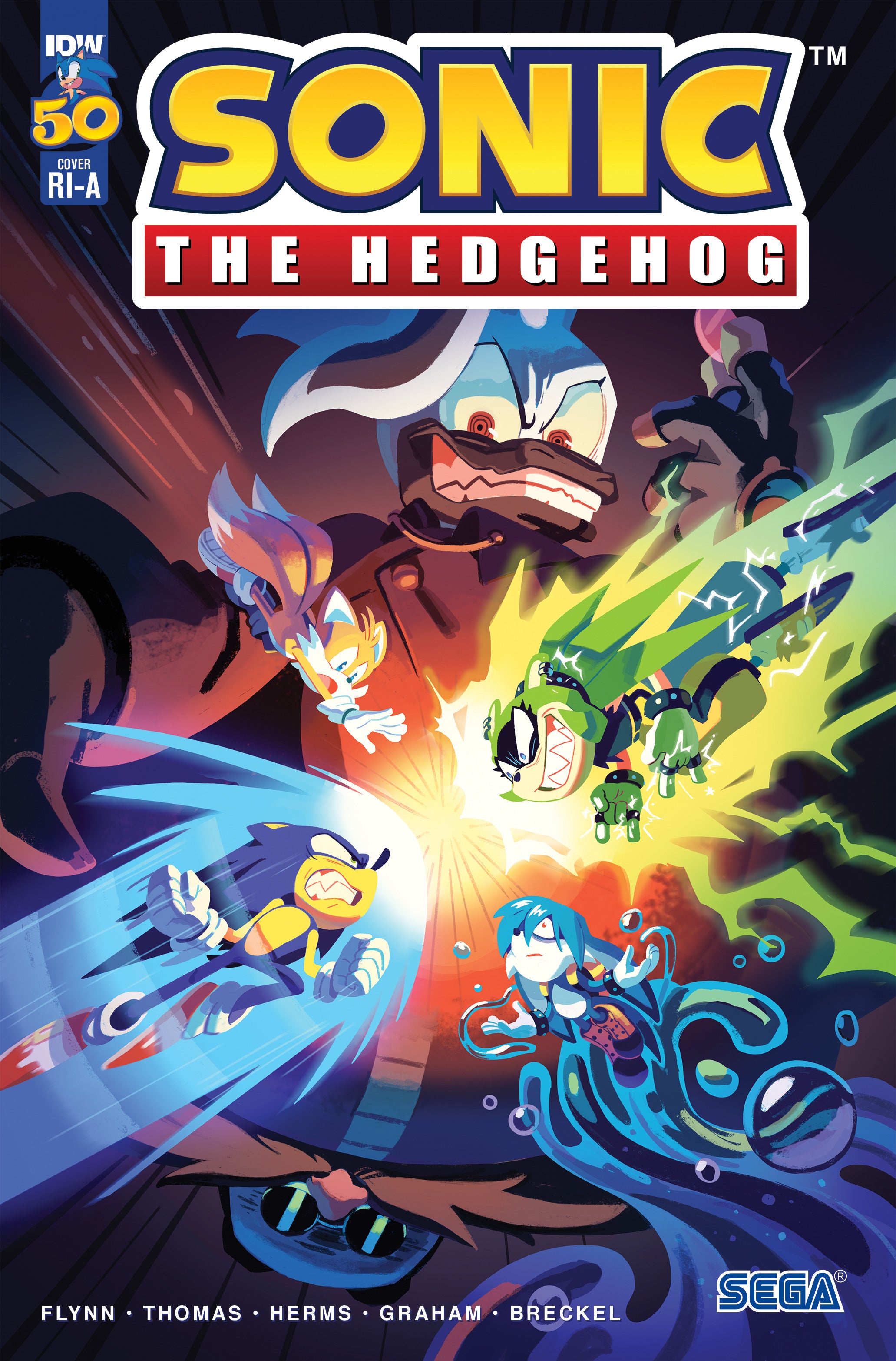 SONIC THE HEDGEHOG #50 - 1:10 Ratio – Captain Jax