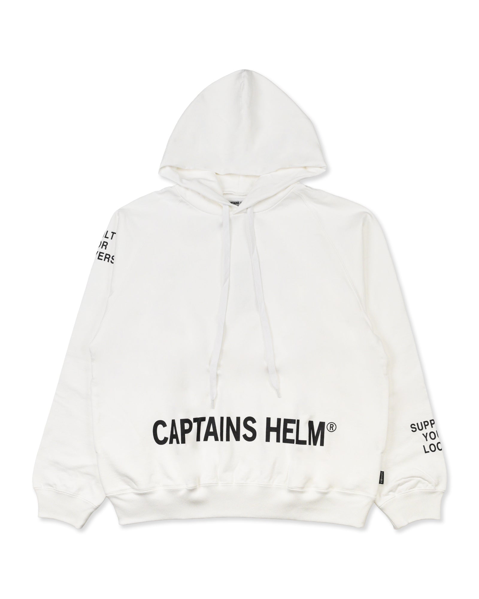 CAPTAINS HELM #TM LOGO HOODIE