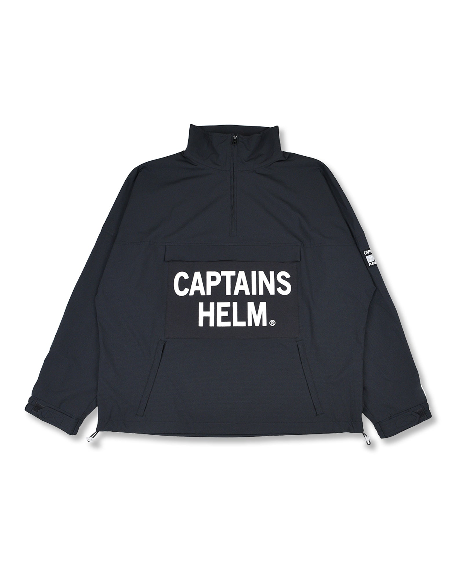 CAPTAINS HELM #NYLON HALF-ZIP WP JACKET