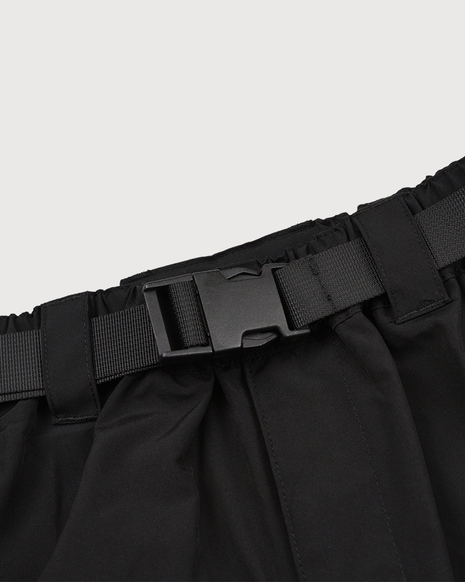 AS2OV × Cph/Golf™ #ADJUSTABLE CARGO PANTS - BLACK - – Cph/Golf™︎