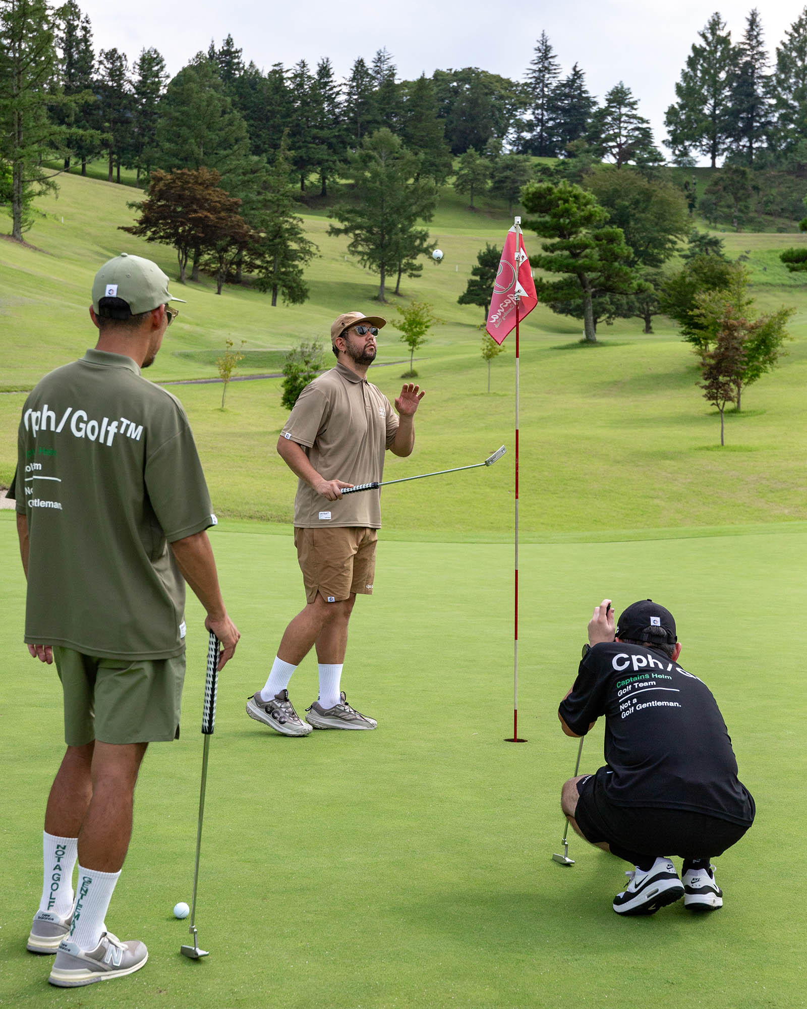 AS2OV×Cph/Golf™ #ADJUSTABLE SHORTS - KHAKI - – Cph/Golf™︎