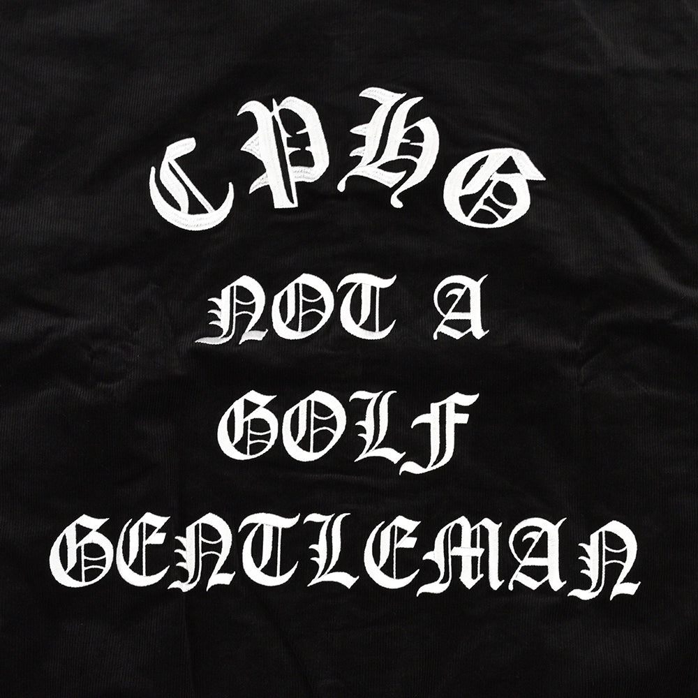 OLD ENGLISH LOGO STADIUM JACKET BLACK – Cph/Golf™︎