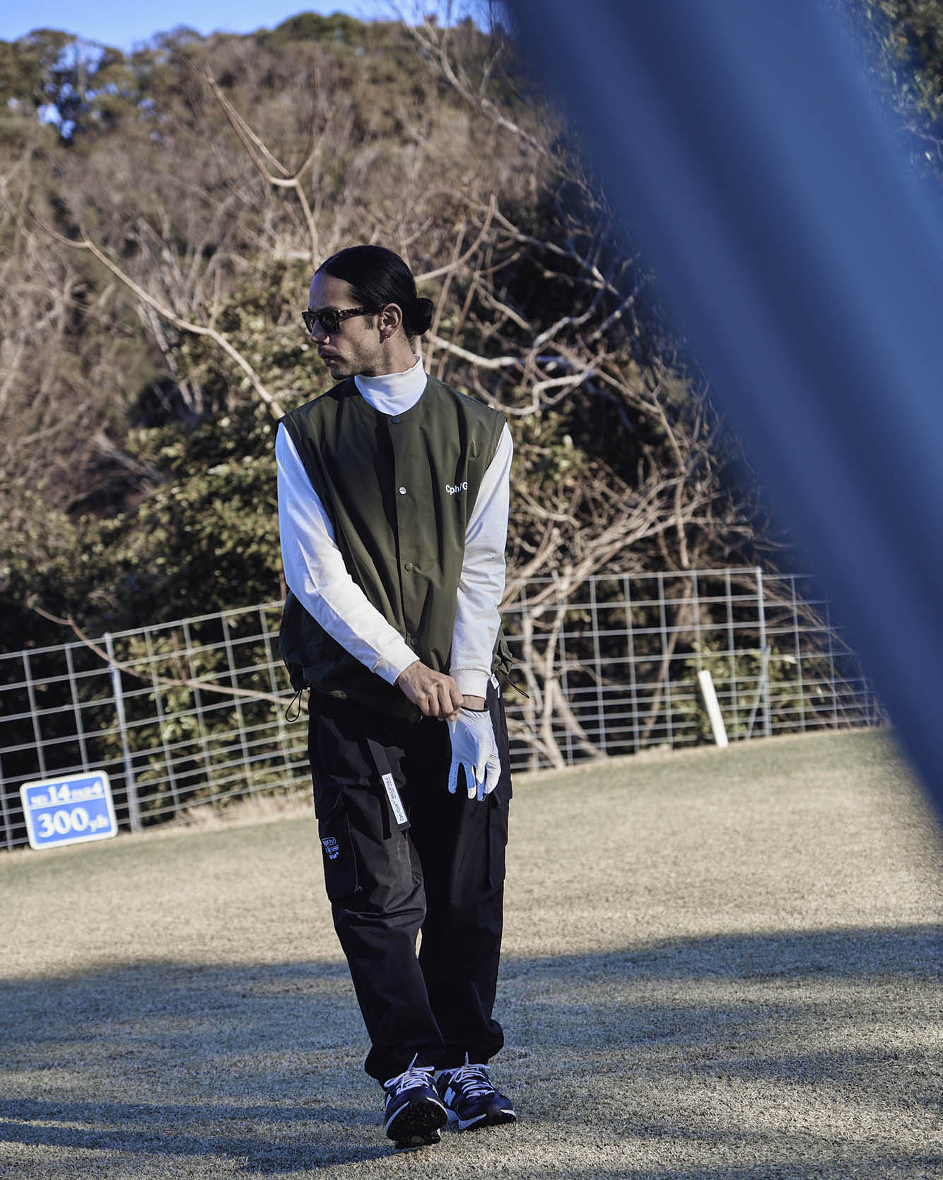 AS2OV × Cph/Golf™ #ADJUSTABLE CARGO PANTS - BLACK - – Cph/Golf™︎