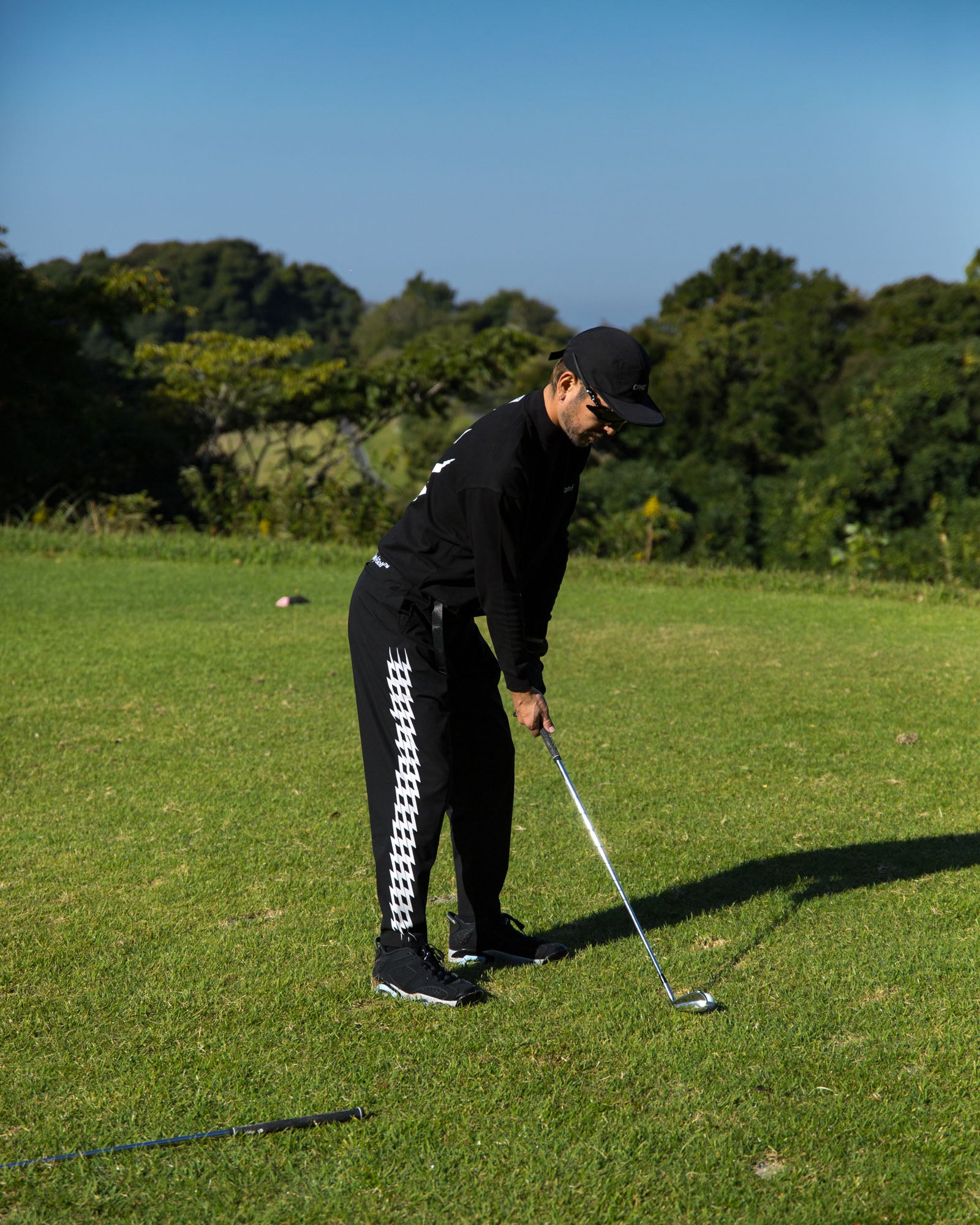 THUNDER STRIPES W-P ADJUSTABLE PANTS - KHAKI - – Cph/Golf™︎