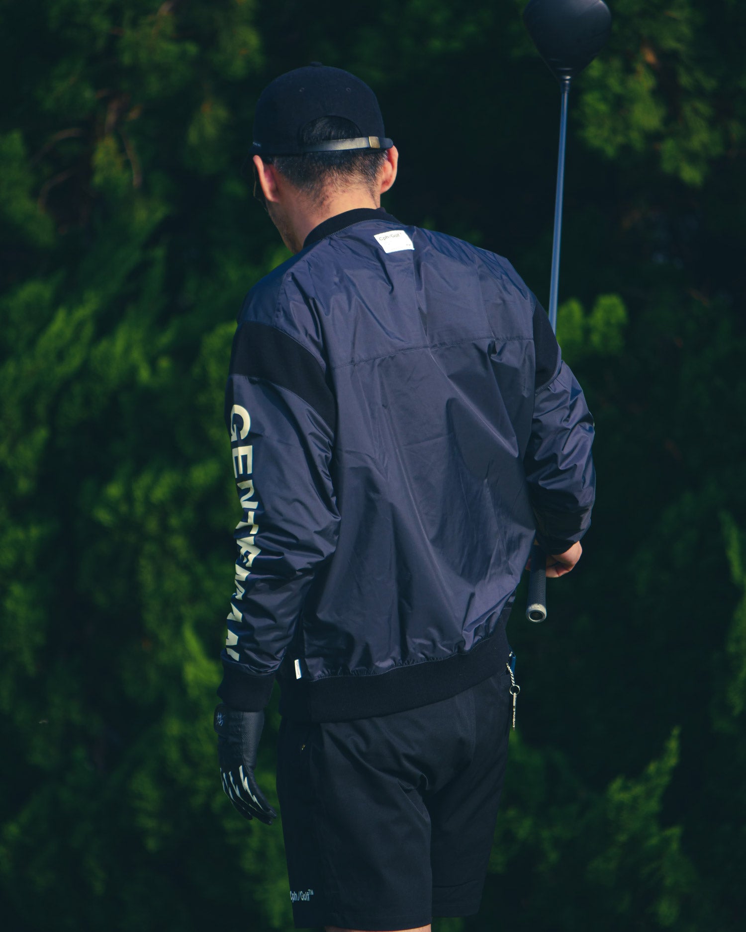 Cph/Golf™️ #WATER-PROOF P/O JACKET - BLACK - – Cph/Golf™︎