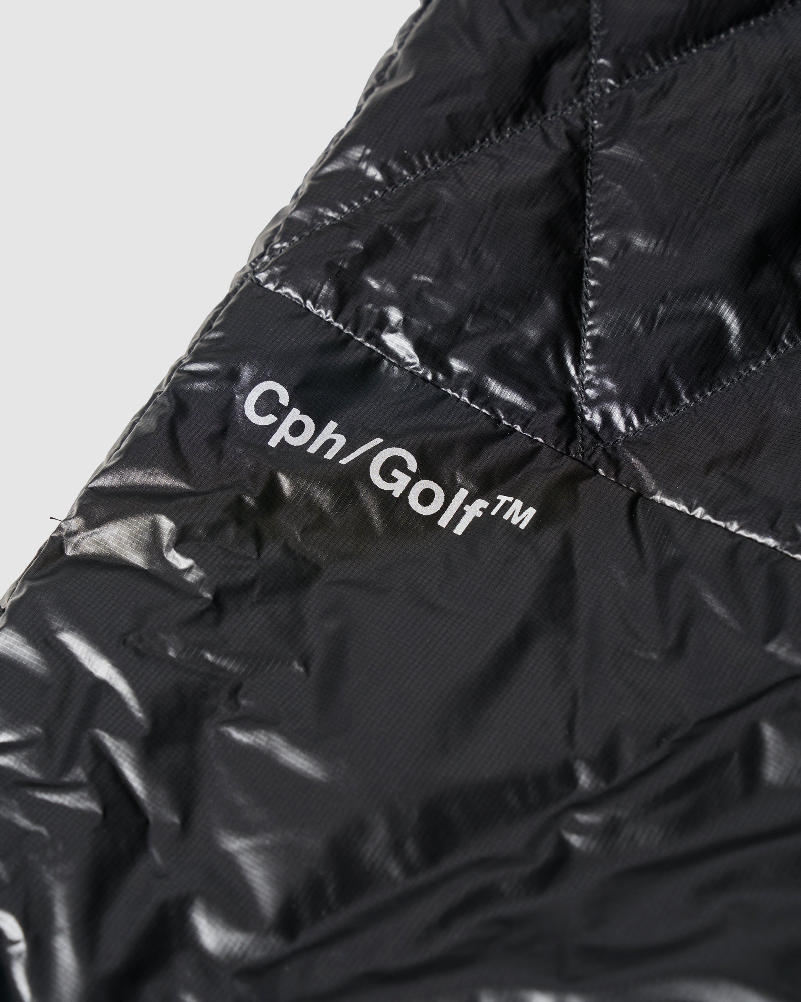 NANGA® × Cph/Golf™ #QLT DOWN TRACK PANTS - BLACK - – Cph/Golf™︎