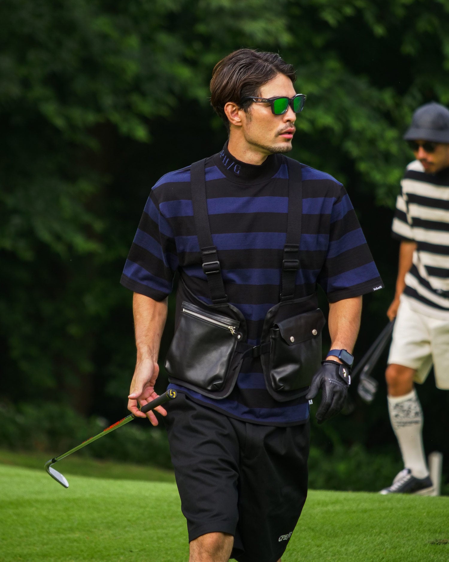 SCHOTT × CAPTAINS HELM GOLF #GOLF VEST - BLACK - – Cph/Golf™︎