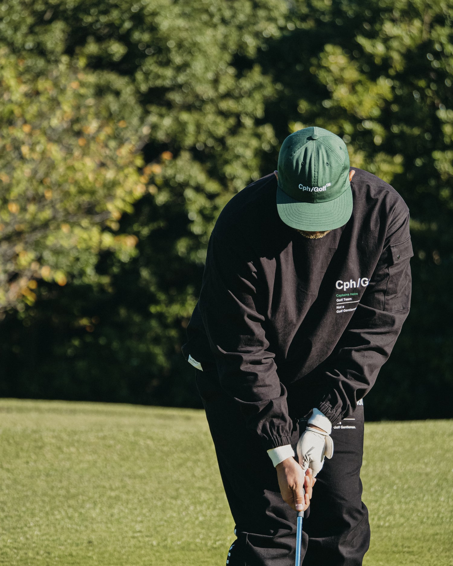 Cph/Golf TM CAP - BLACK - – Cph/Golf™︎