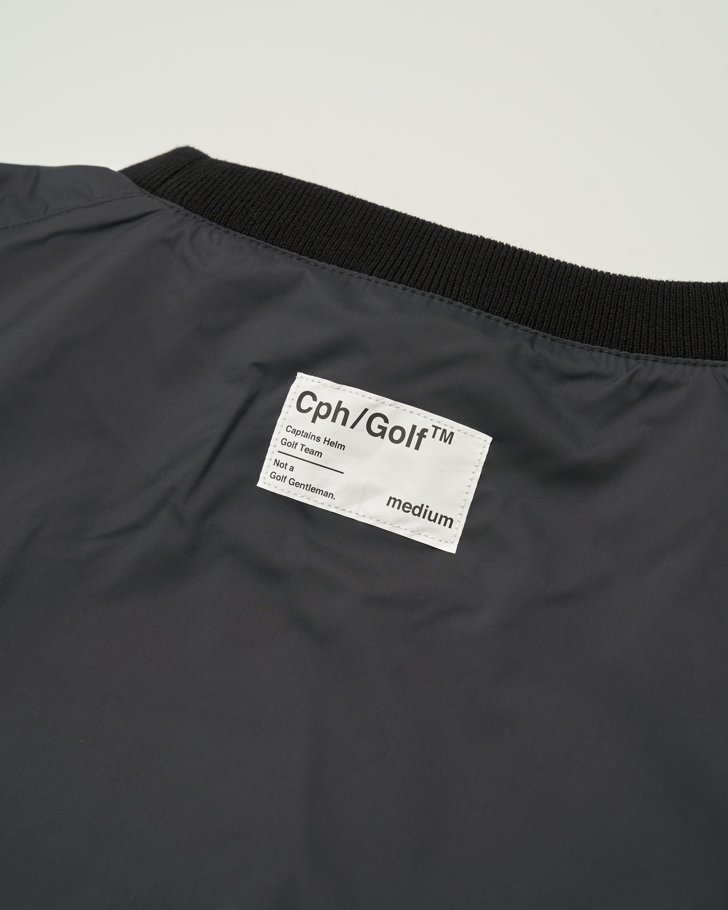 Cph/Golf™️ #WATER-PROOF P/O JACKET - BLACK - – Cph/Golf™︎