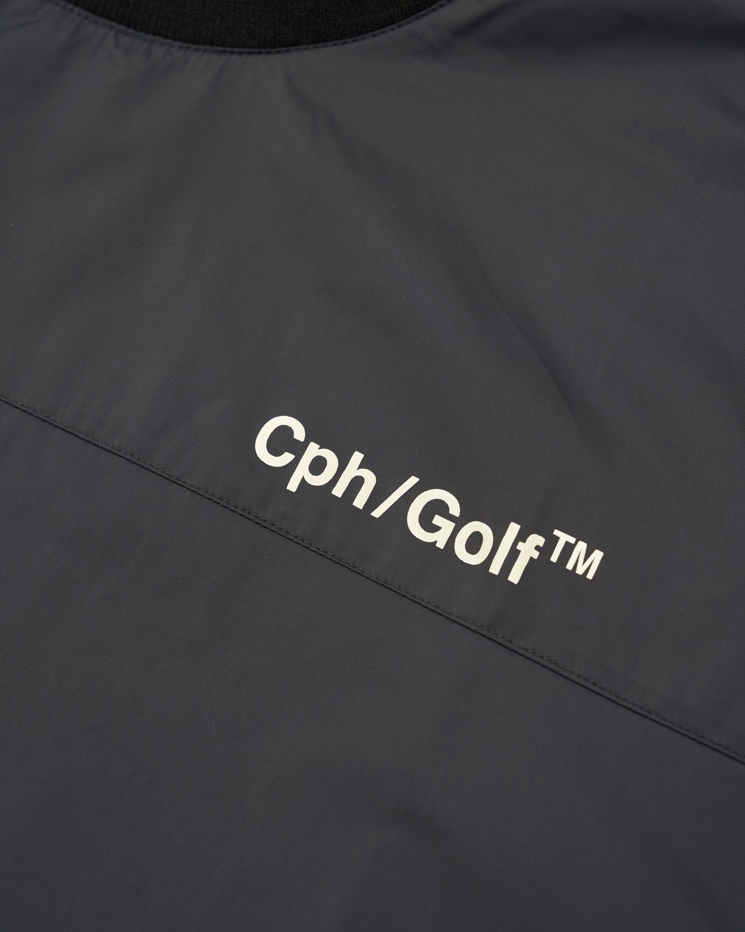 Cph/Golf™️ #WATER-PROOF P/O JACKET - BLACK - – Cph/Golf™︎