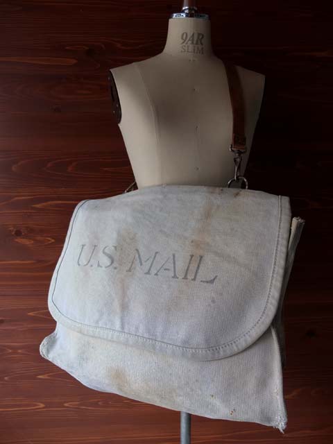 1940's 〜 “ U.S.MAIL BAG （WWII） ” WHT CANVAS - CAPRi SHOP
