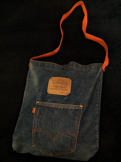 1980's〜 LEVI'S（リーバイス ） ORANGE TAB / DENIM TOTE BAG - CAPRi