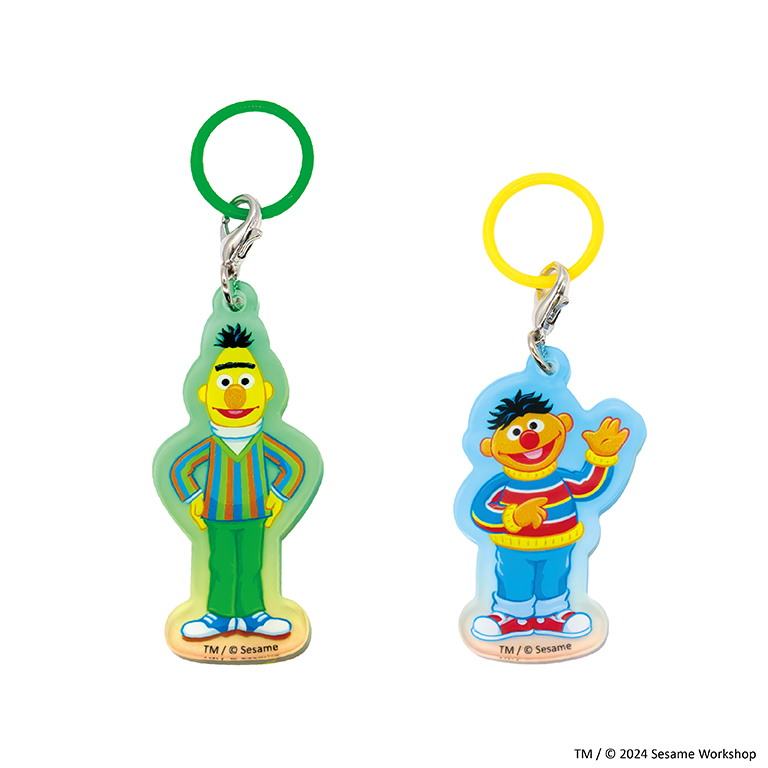 セサミストリート めじるしアクリルチャーム | 株式会社ケーツー