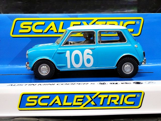 scalextric1/32 ｽﾛｯﾄｶｰ C3913◇ Austin Mini Cooper-S TARGA FLORIO