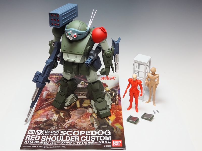 プレミアム完成品】バンダイ 1/20 スコープドッグ レッドショルダー