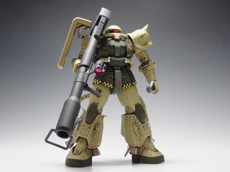プレミアム完成品】バンダイ MG 1/100 MS-06R-1 ブレニフ・オグス専用