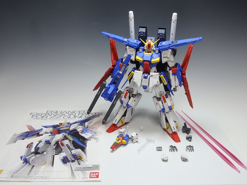 限定【プレミアム完成品】バンダイ MG 1/100 強化型ZZガンダム Ver.Ka