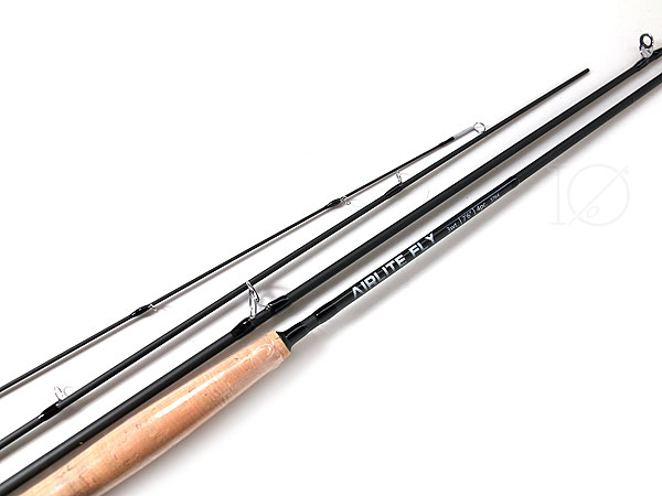 フライロッド #3 4ピース 7ft 6in ダークグレー 軽量ロッド | ff-japan