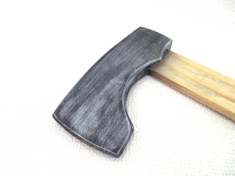 木製 ハンドアックス 全長51cm 麻のグリップ 戦士 ドワーフ コスプレ