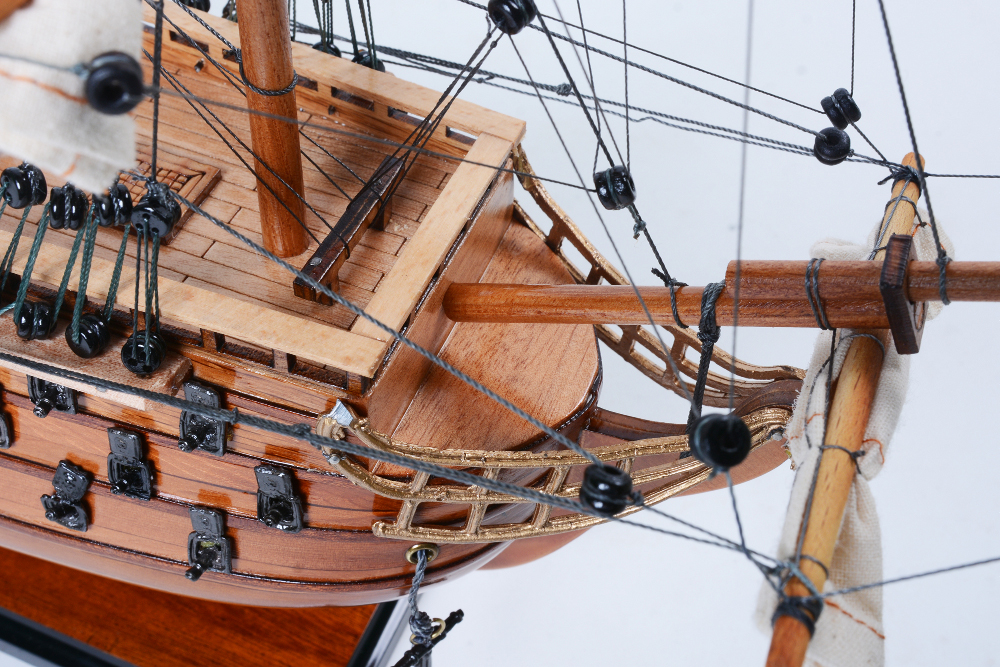 帆船模型 完成品 木製 HMS ヴィクトリー号 HMS Victory モデルシップ